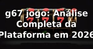 g67 jogo: Análise Completa da Plataforma em 2026 🚀